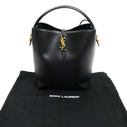 SAINT LAURENT PARIS サンローランパリ LE37 2Wayショルダーバッグ ブラック 7428282R20W1000【中古】【美品】