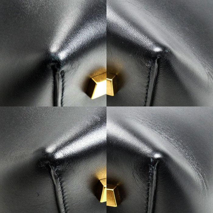 SAINT LAURENT PARIS サンローランパリ LE37 2Wayショルダーバッグ ブラック 7428282R20W1000【中古】【美品】