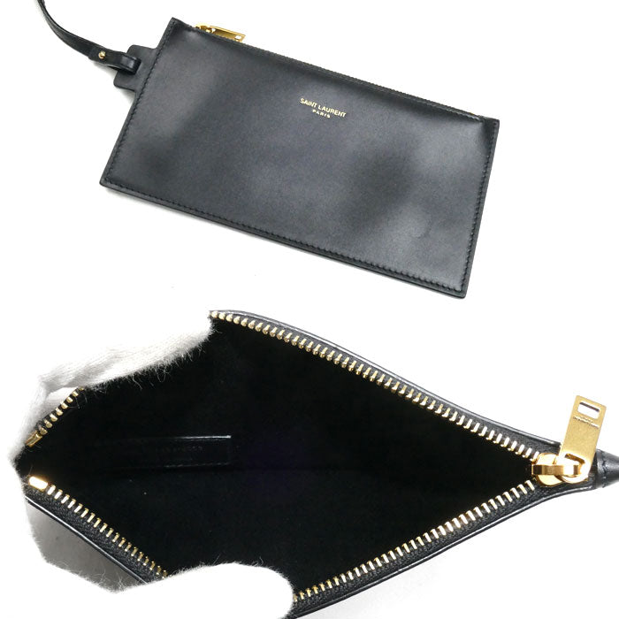 SAINT LAURENT PARIS サンローランパリ LE37 2Wayショルダーバッグ ブラック 7428282R20W1000【中古】【美品】