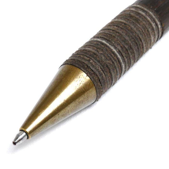 e+m メランジェ ボールペン ブラックオーク 6112-54 替え芯付【中古】