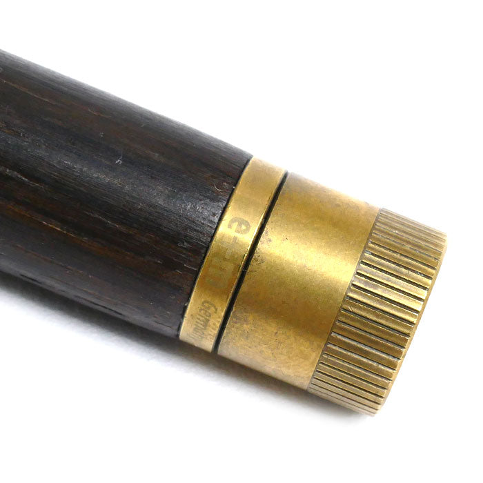 e+m メランジェ ボールペン ブラックオーク 6112-54 替え芯付【中古】