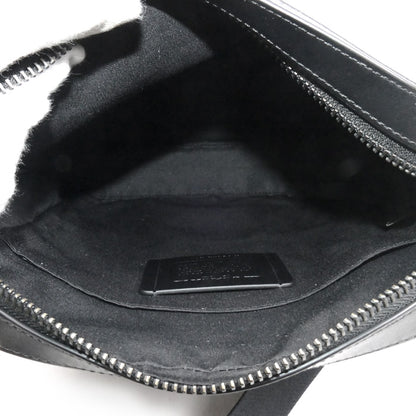 COACH コーチ ヒューストン フライト シグネチャー ショルダーバッグ ブラック 4009QBBK メンズ【中古】