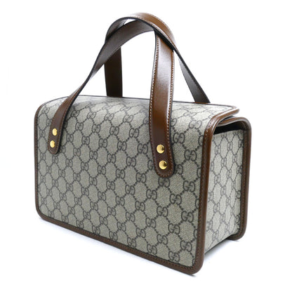 GUCCI グッチ ホースビット 1955 スモール トップハンドル ハンドバッグ ブラウン 627323 レディース【中古】【美品】