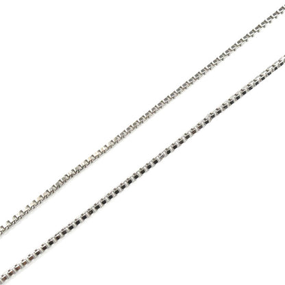 Pt850プラチナ クロス ネックレス ダイヤモンド0.52ct 3.4g 40cm レディース【中古】