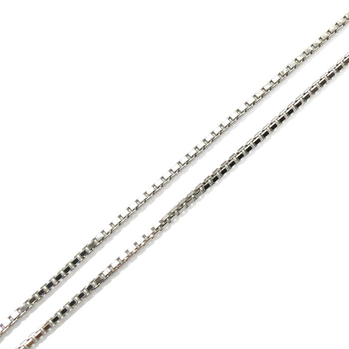 セイコージュエリー Pt900/850 ネックレス ダイヤモンド0.40ct 3.9g ~45cm フリーチェーン レディース【中古】