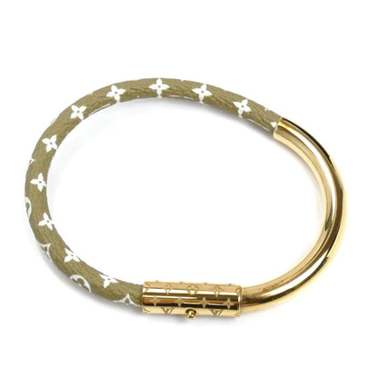 LOUIS VUITTON ルイ・ヴィトン モノグラムキャンバス GP ブラスレ デュオグラム  ブレスレット M8067 BC0242 1本のみ レディース【中古】