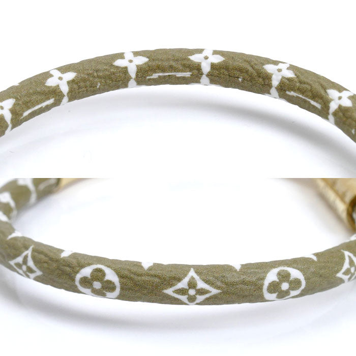 LOUIS VUITTON ルイ・ヴィトン モノグラムキャンバス GP ブラスレ デュオグラム  ブレスレット M8067 BC0242 1本のみ レディース【中古】