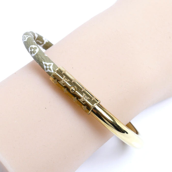 LOUIS VUITTON ルイ・ヴィトン モノグラムキャンバス GP ブラスレ デュオグラム  ブレスレット M8067 BC0242 1本のみ レディース【中古】