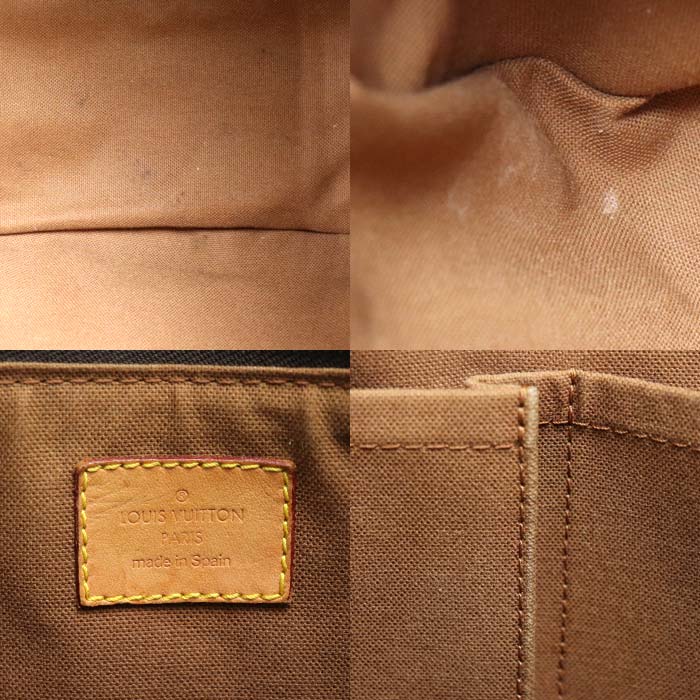 LOUIS VUITTON ルイ・ヴィトン トゥラムGM ショルダーバッグ モノグラム ブラウン M40075 CA0066 レディース【中古】