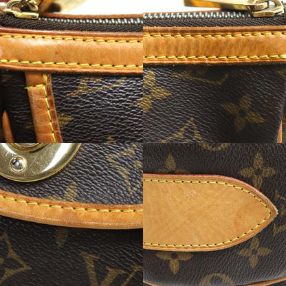 LOUIS VUITTON ルイ・ヴィトン トゥラムGM ショルダーバッグ モノグラム ブラウン M40075 CA0066 レディース【中古】