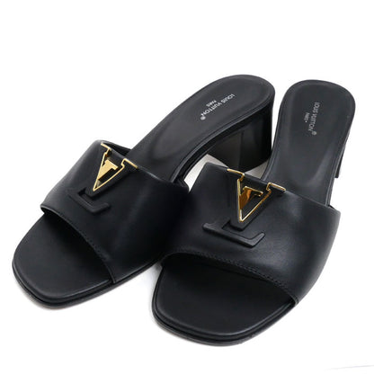 LOUIS VUITTON ルイ・ヴィトン LV マレ ミュール ブラック 1ACU2P SC0274 size 37 レディース【中古】