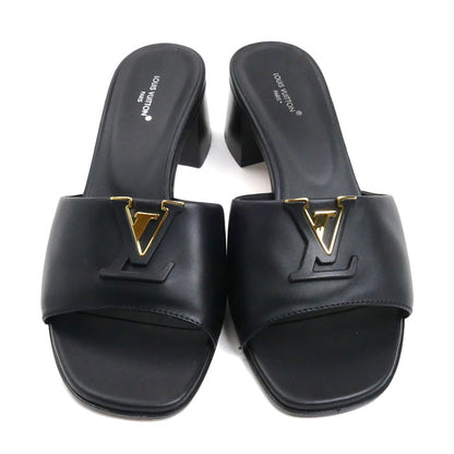 LOUIS VUITTON ルイ・ヴィトン LV マレ ミュール ブラック 1ACU2P SC0274 size 37 レディース【中古】