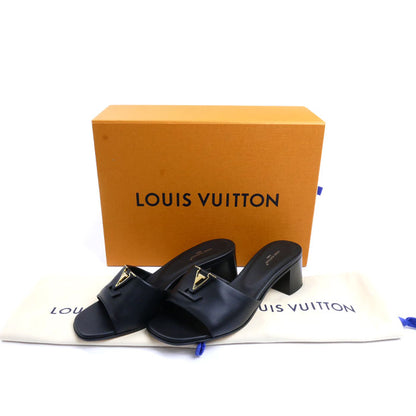 LOUIS VUITTON ルイ・ヴィトン LV マレ ミュール ブラック 1ACU2P SC0274 size 37 レディース【中古】