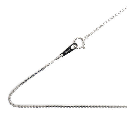 Pt850プラチナ ネックレス ベネチアン 5.5g 43cm レディース【中古】