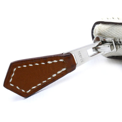 HERMES エルメス アザップコンパクト シルクイン 二つ折り財布 クレ×コルヴェール Z刻印（2021）コインケース レディース【中古】【美品】