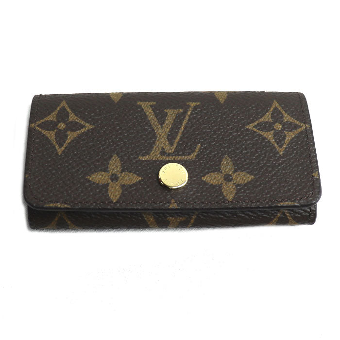LOUIS VUITTON ルイ・ヴィトン ミュルティクレ 4 キーケース モノグラム M69517 ICチップ レディース【未使用】【買取品】