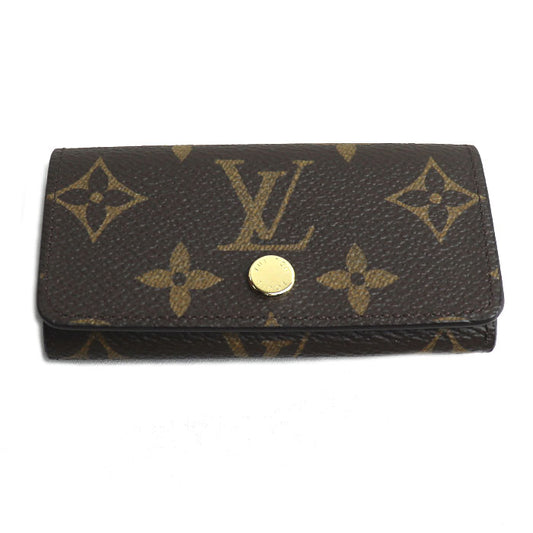 LOUIS VUITTON ルイ・ヴィトン ミュルティクレ 4 キーケース モノグラム M69517 ICチップ レディース【未使用】【買取品】