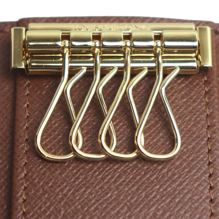 LOUIS VUITTON ルイ・ヴィトン ミュルティクレ 4 キーケース モノグラム M69517 ICチップ レディース【未使用】【買取品】