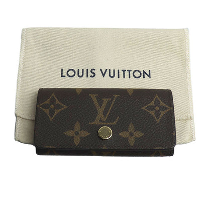 LOUIS VUITTON ルイ・ヴィトン ミュルティクレ 4 キーケース モノグラム M69517 ICチップ レディース【未使用】【買取品】