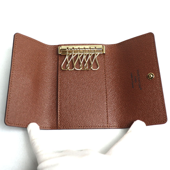 LOUIS VUITTON ルイ・ヴィトン ミュルティクレ 6 キーケース モノグラム M62630 ICチップ レディース【未使用】【買取品】