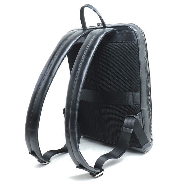 JOYA ヴィンテージ風ビジネスリュック リュック・デイパック ブラック メンズ【中古】