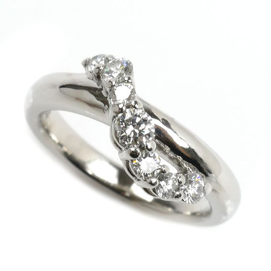 star sand 星の砂 Pt900プラチナ リング・指輪 ダイヤモンド0.34ct 7号 6.3g レディース【中古】【美品】