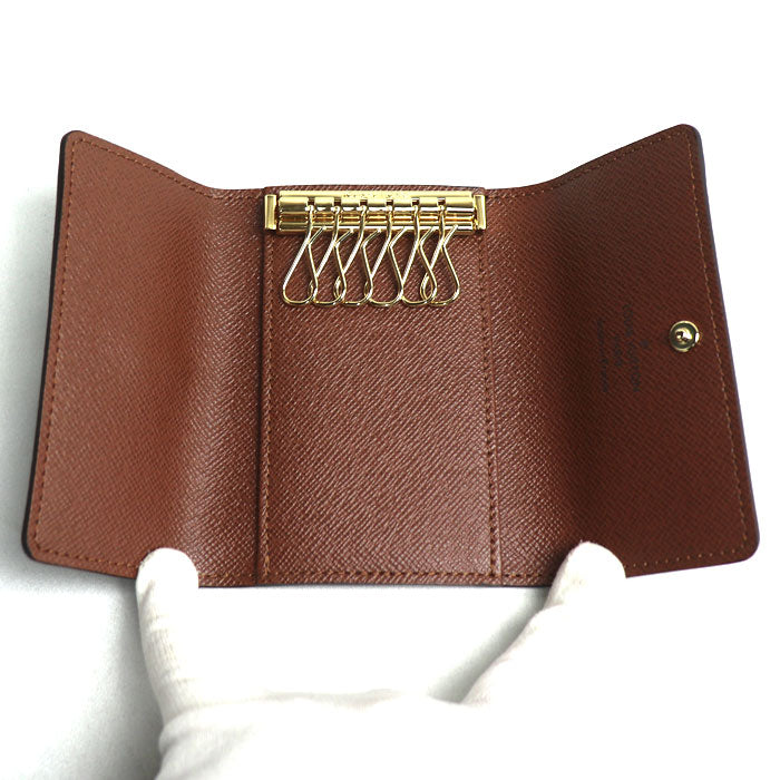 LOUIS VUITTON ルイ・ヴィトン ミュルティクレ6 キーケース モノグラム ブラウン M62630 ICチップ メンズ レディース ユニセックス【未使用】【買取品】