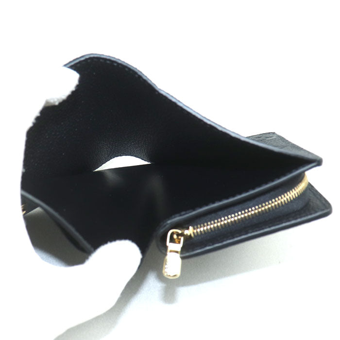 LOUIS VUITTON ルイ・ヴィトン ポルトフォイユ クレア 二つ折り財布 アンプラント ノワール M80151 ICチップ レディース【未使用】【買取品】