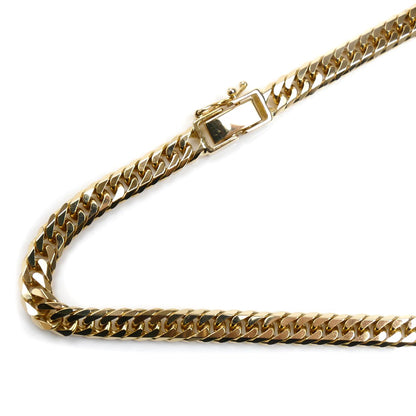 K18YG イエローゴールド ネックレス 喜平6面Wカット 50.0g 60cm メンズ【中古】