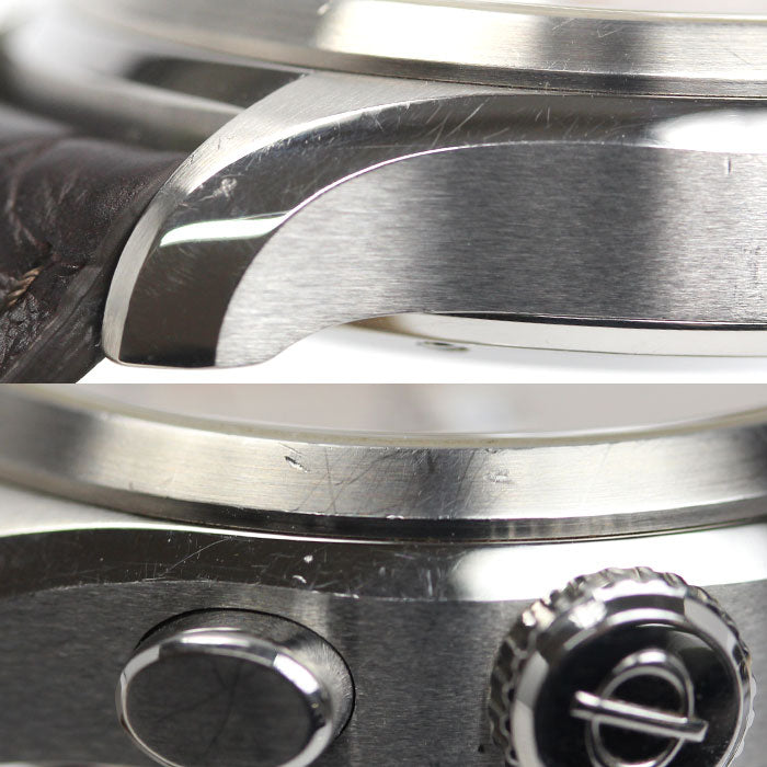 Baume & Mercier ボーム＆メルシェ クリフトン クロノグラフ 腕時計 自動巻き MOA10129 メンズ【中古】