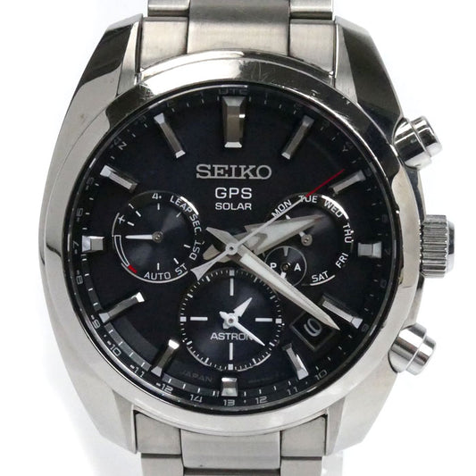 SEIKO セイコー ASTRON 腕時計 ソーラー SBXC021/5X53-0AJ0 GPS 電波 メンズ【中古】