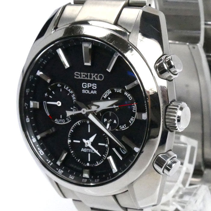 SEIKO セイコー ASTRON 腕時計 ソーラー SBXC021/5X53-0AJ0 GPS 電波 メンズ【中古】