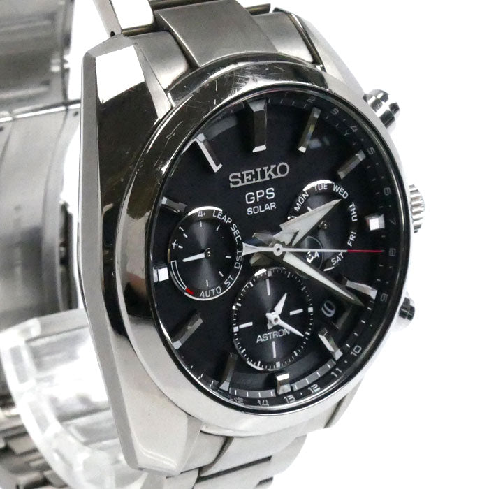 SEIKO セイコー ASTRON 腕時計 ソーラー SBXC021/5X53-0AJ0 GPS 電波 メンズ【中古】