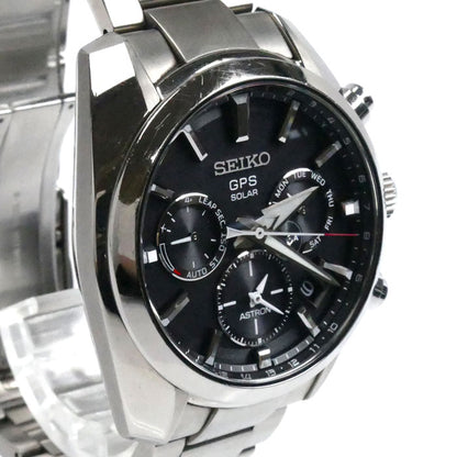 SEIKO セイコー ASTRON 腕時計 ソーラー SBXC021/5X53-0AJ0 GPS 電波 メンズ【中古】