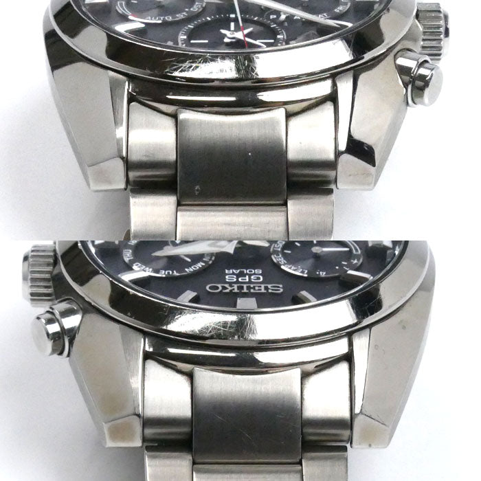 SEIKO セイコー ASTRON 腕時計 ソーラー SBXC021/5X53-0AJ0 GPS 電波 メンズ【中古】