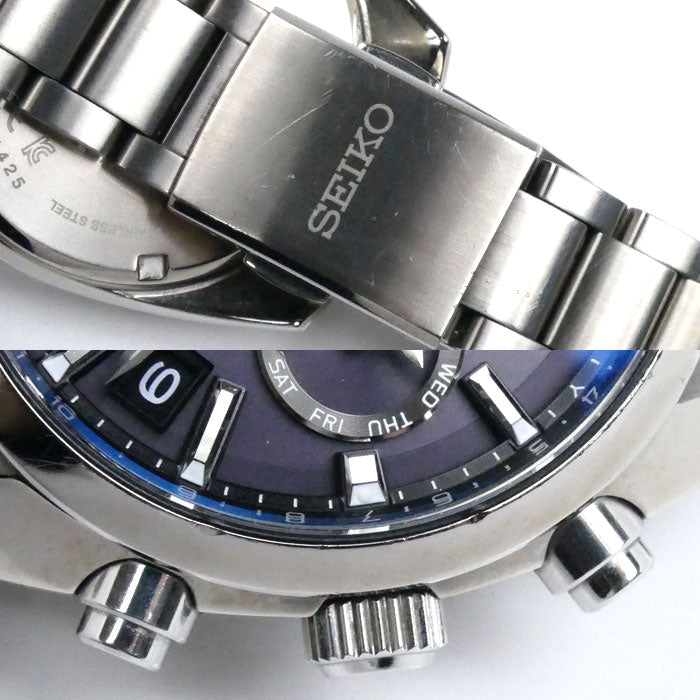 SEIKO セイコー ASTRON 腕時計 ソーラー SBXC021/5X53-0AJ0 GPS 電波 メンズ【中古】