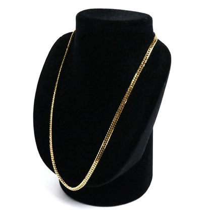 K18YG イエローゴールド ネックレス 喜平6面Wカット 31g 50cm メンズ【中古】