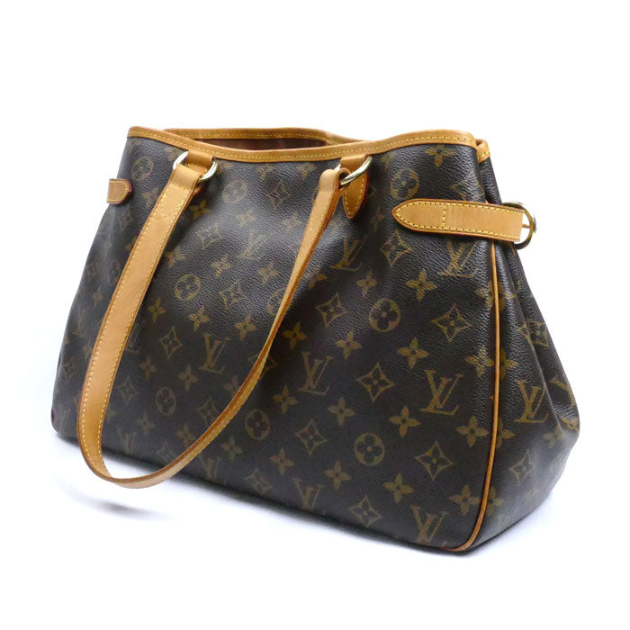 LOUIS VUITTON ルイ・ヴィトン バティニョールオリゾンタル トートバッグ モノグラム M51154 CA0076 レディース【中古】
