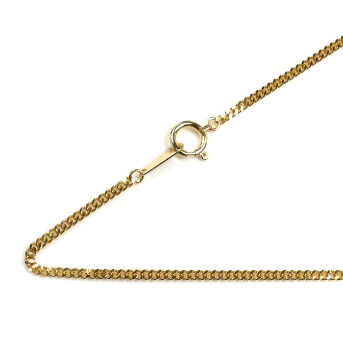 K18YG イエローゴールド ネックレス 喜平2面カット 5.1g 50cm レディース【中古】