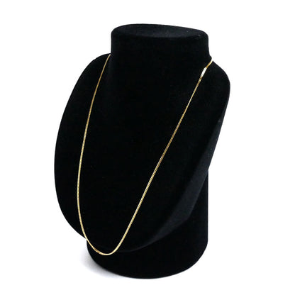 K18YG イエローゴールド ネックレス 喜平2面カット 5.1g 50cm レディース【中古】