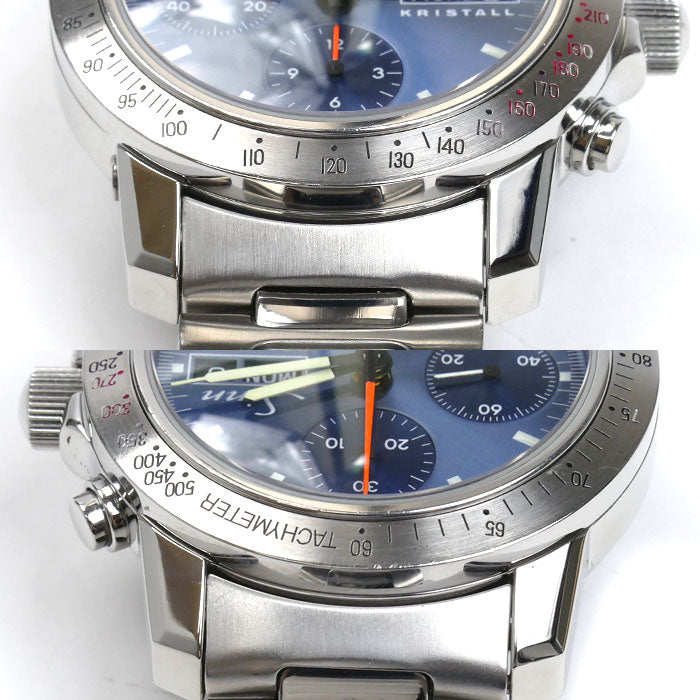 Sinn ジン フルダ ユーコンクエスト 腕時計 自動巻き 303.KRISTALL 1000本限定 メンズ【中古】