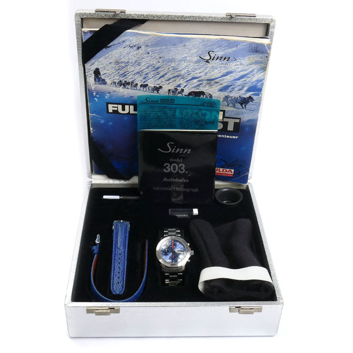 Sinn ジン フルダ ユーコンクエスト 腕時計 自動巻き 303.KRISTALL 1000本限定 メンズ【中古】
