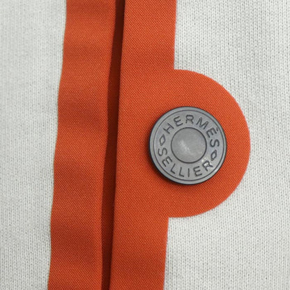 HERMES エルメス セリエ パーカー ライトグレー系 S メンズ【中古】