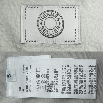 HERMES エルメス セリエ パーカー ライトグレー系 S メンズ【中古】