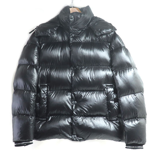 Emporio Armani エンポリオ・アルマーニ ダウンジャケット ブラック 7V1B88 50 メンズ【中古】