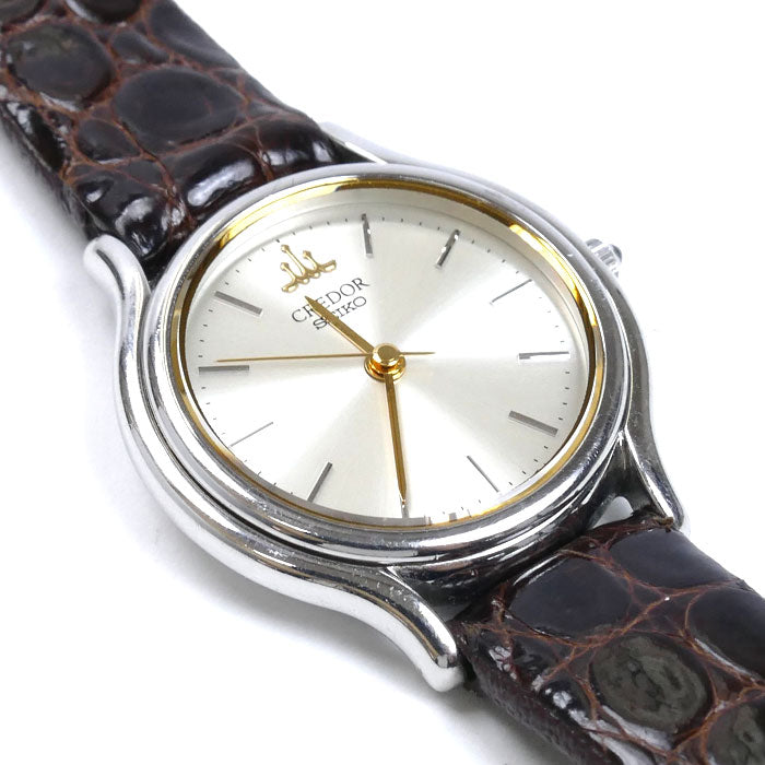 SEIKO セイコー CREDOR 腕時計 電池式 GSAS011/4J81-OA40 レディース【中古】