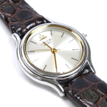 SEIKO セイコー CREDOR 腕時計 電池式 GSAS011/4J81-OA40 レディース【中古】