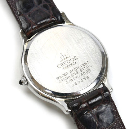 SEIKO セイコー CREDOR 腕時計 電池式 GSAS011/4J81-OA40 レディース【中古】