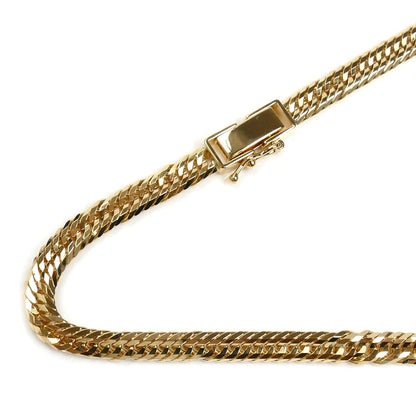 K18YG イエローゴールド ネックレス 喜平12面トリプルカット 25.6g 50cm【中古】