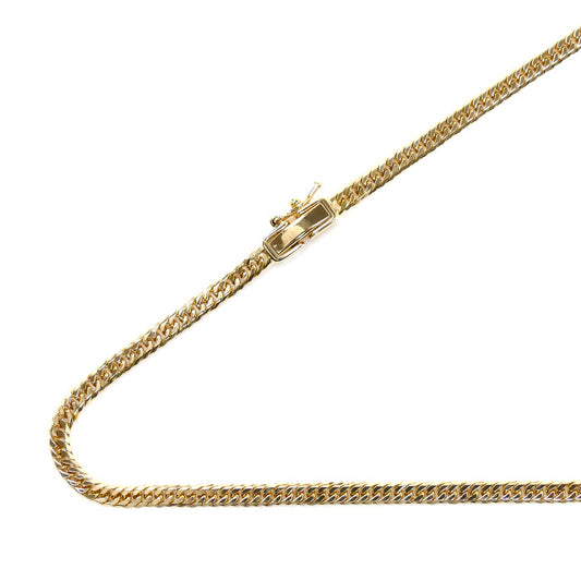 K18YG イエローゴールド ネックレス 喜平6面Wカット 10.2g 50cm ユニセックス【中古】